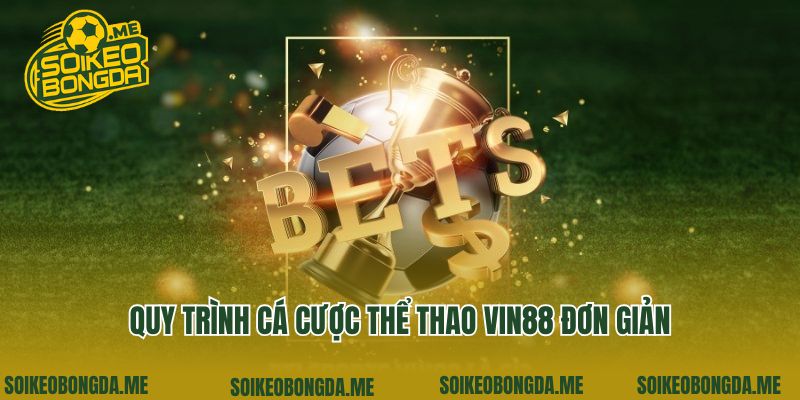 Vin88 - Địa Chỉ Cá Cược Thể Thao Chuyên Nghiệp Số 1 Châu Á 7 Quy trình cá cược thể thao Vin88 đơn giản